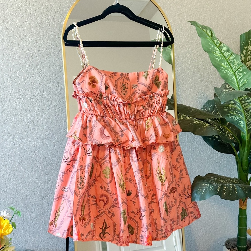 Agua by Agua Bendita Salvador Encaje Mini Dress - NWT